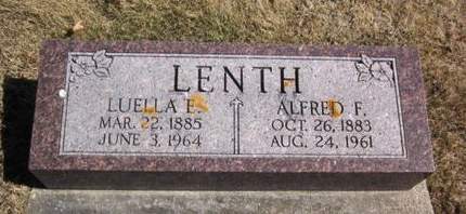 LENTH, ALFRED F. - Clayton County, Iowa | ALFRED F. LENTH 