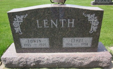 LENTH, EDWIN - Clayton County, Iowa | EDWIN LENTH 