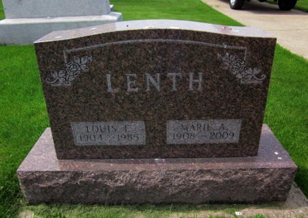 LENTH, MARIE A. - Clayton County, Iowa | MARIE A. LENTH 