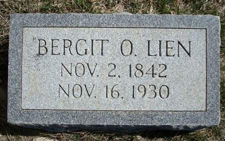 LIEN, BERGIT O. - Clayton County, Iowa | BERGIT O. LIEN 