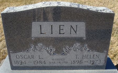 LIEN, T. HELEN - Clayton County, Iowa | T. HELEN LIEN 