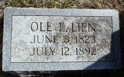 LIEN, OLE E. - Clayton County, Iowa | OLE E. LIEN 