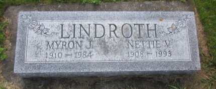 LINDROTH, MYRON J. - Clayton County, Iowa | MYRON J. LINDROTH 