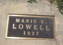 LOWELL, MARIE E. - Clayton County, Iowa | MARIE E. LOWELL 