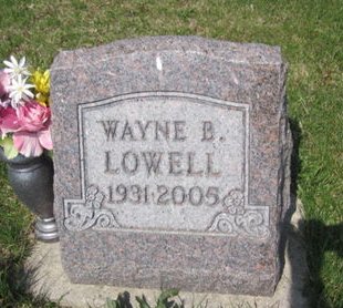 LOWELL, WAYNE B. - Clayton County, Iowa | WAYNE B. LOWELL 