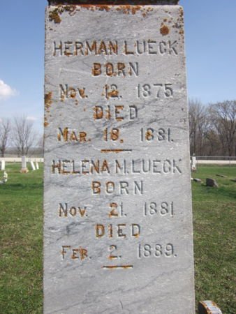 LUECK, HERMAN - Clayton County, Iowa | HERMAN LUECK 