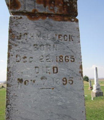 LUECK, JOHN - Clayton County, Iowa | JOHN LUECK 