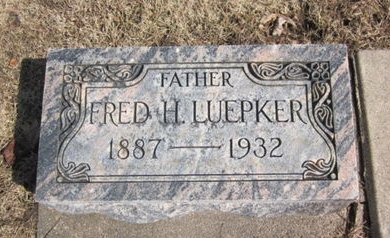 LUEPKER, FRED H. - Clayton County, Iowa | FRED H. LUEPKER 