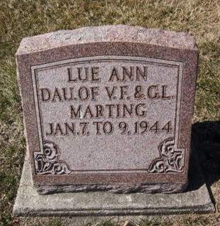 MARTING, LUE ANN - Clayton County, Iowa | LUE ANN MARTING 