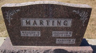 MARTING, MARILYN K. - Clayton County, Iowa | MARILYN K. MARTING 