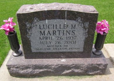 MARTINS, LUCILLE M. - Clayton County, Iowa | LUCILLE M. MARTINS 
