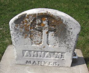 MARXER, ANNA M. - Clayton County, Iowa | ANNA M. MARXER 