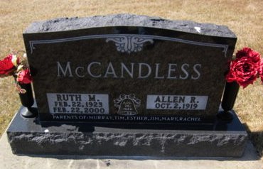 MCCANDLESS, RUTH M. - Clayton County, Iowa | RUTH M. MCCANDLESS 