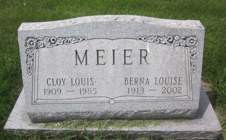 MEIER, CLOY LOUIS - Clayton County, Iowa | CLOY LOUIS MEIER 