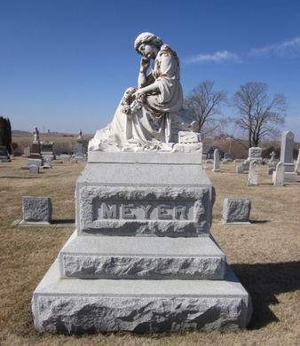 MEYER, FAMILY MONUMENT - Clayton County, Iowa | FAMILY MONUMENT MEYER 