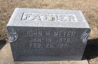 MEYER, JOHN H. - Clayton County, Iowa | JOHN H. MEYER 