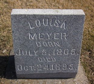 MEYER, LOUISA - Clayton County, Iowa | LOUISA MEYER 