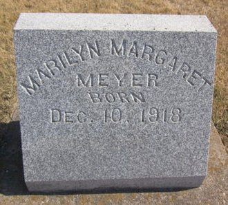MEYER, MARILYN MARGARET - Clayton County, Iowa | MARILYN MARGARET MEYER 