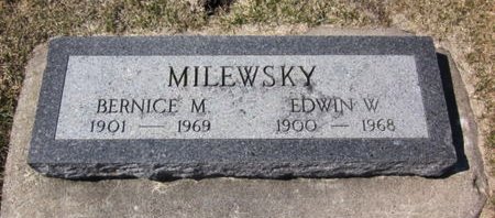 MILEWSKY, BERNICE M. - Clayton County, Iowa | BERNICE M. MILEWSKY 