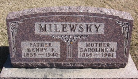 MILEWSKY, CAROLINE M. - Clayton County, Iowa | CAROLINE M. MILEWSKY 
