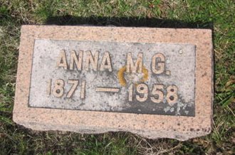 MILLER, ANNA M. G. - Clayton County, Iowa | ANNA M. G. MILLER 