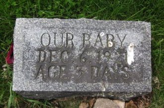 MILLER, BABY - Clayton County, Iowa | BABY MILLER 