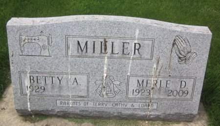 MILLER, MERLE D. - Clayton County, Iowa | MERLE D. MILLER 
