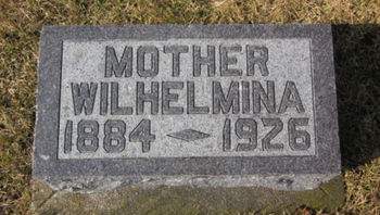 MILLER, WILHELMINA - Clayton County, Iowa | WILHELMINA MILLER 