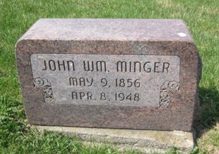 MINGER, JOHN WM. - Clayton County, Iowa | JOHN WM. MINGER 