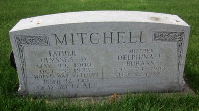 MITCHELL, DELPHINA E. - Clayton County, Iowa | DELPHINA E. MITCHELL 