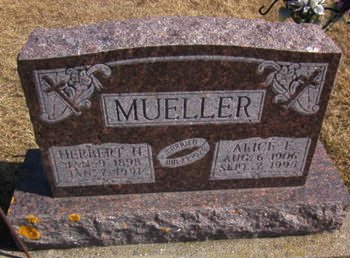 MUELLER, ALICE E. - Clayton County, Iowa | ALICE E. MUELLER 