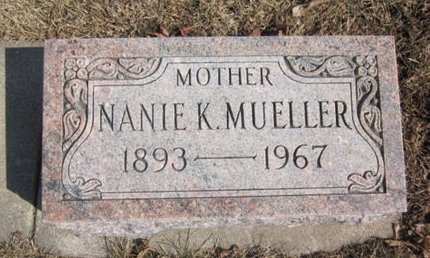 MUELLER, NANIE K. - Clayton County, Iowa | NANIE K. MUELLER 