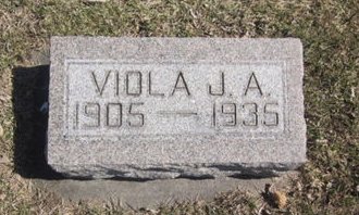 MUELLER, VIOLA J. A. - Clayton County, Iowa | VIOLA J. A. MUELLER 