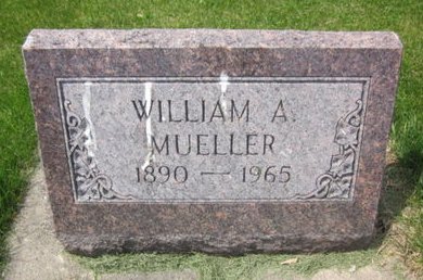MUELLER, WILLIAM A. - Clayton County, Iowa | WILLIAM A. MUELLER 