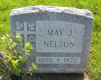 NELSON, MAY J. - Clayton County, Iowa | MAY J. NELSON 
