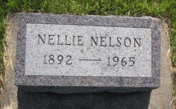 NELSON, NELLIE - Clayton County, Iowa | NELLIE NELSON 