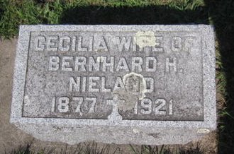 BURR NIELAND, CECILIA - Clayton County, Iowa | CECILIA BURR NIELAND 