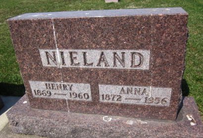 NIELAND, HENRY - Clayton County, Iowa | HENRY NIELAND 