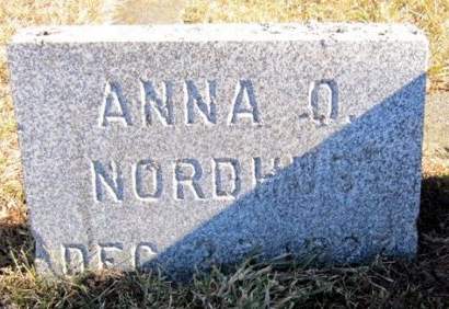 NORDHUS, ANNA O. - Clayton County, Iowa | ANNA O. NORDHUS 