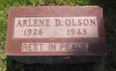 OLSON, ARLENE D. - Clayton County, Iowa | ARLENE D. OLSON 