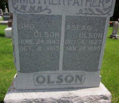 OLSON, GRO - Clayton County, Iowa | GRO OLSON 