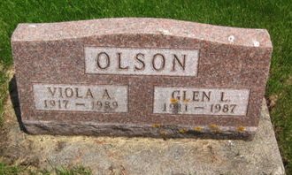 OLSON, GLEN L. - Clayton County, Iowa | GLEN L. OLSON 