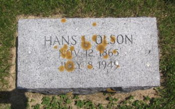 OLSON, HANS - Clayton County, Iowa | HANS OLSON 