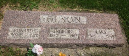 OLSON, INGBORG - Clayton County, Iowa | INGBORG OLSON 