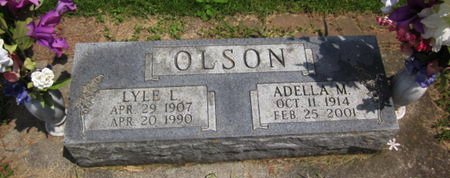 OLSON, ADELLA M. - Clayton County, Iowa | ADELLA M. OLSON 