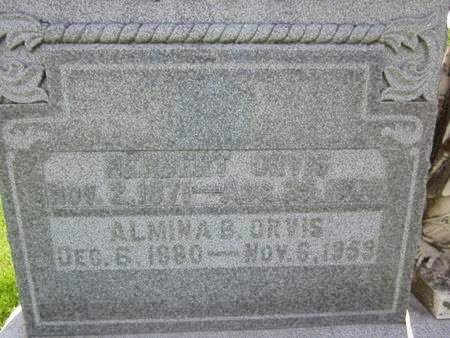 ORVIS, ALMINA B. - Clayton County, Iowa | ALMINA B. ORVIS 