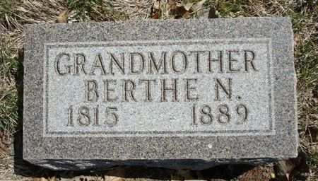 OSTGAARD, BERTHE N. - Clayton County, Iowa | BERTHE N. OSTGAARD 