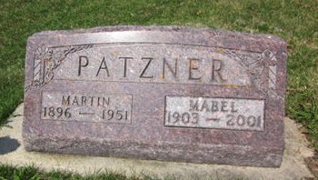PATZNER, MABEL - Clayton County, Iowa | MABEL PATZNER 