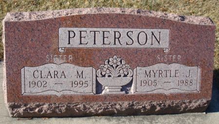 PETERSON, CLARA M. - Clayton County, Iowa | CLARA M. PETERSON 