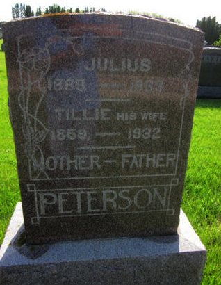 PETERSON, JULIUS - Clayton County, Iowa | JULIUS PETERSON 